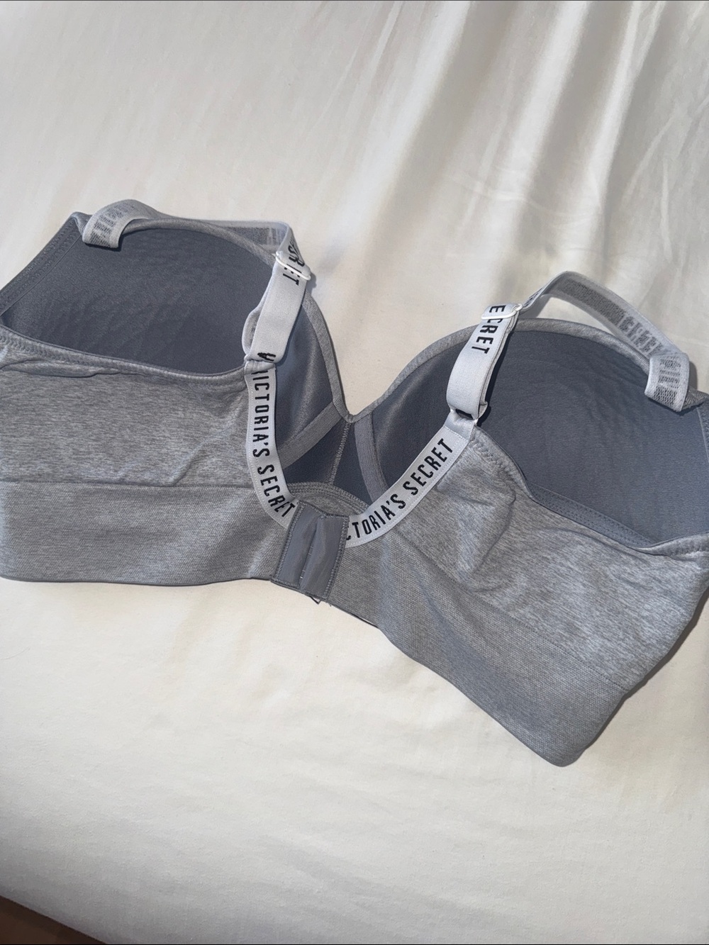 Victoria's Secret Heather Gray Seamless Padded Bralette - Picture 3 of 4